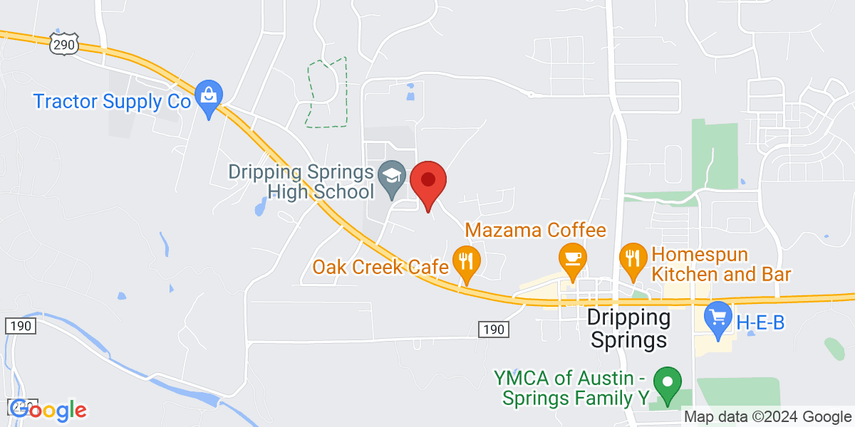 Map of Dripping Springs Community Library